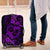 Polynesian Turtle Valentine Luggage Cover You And Me Purple Hibiscus Heart LT01 Purple - Polynesian Pride