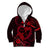 Polynesian Turtle Valentine Kid Hoodie You And Me Red Hibiscus Heart LT01 Zip Hoodie Red - Polynesian Pride