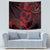 Polynesian Turtle Valentine Tapestry You And Me Red Hibiscus Heart LT01 - Polynesian Pride