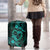 Polynesian Turtle Valentine Luggage Cover You And Me Turquoise Hibiscus Heart LT01 - Polynesian Pride
