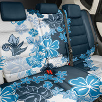 Blue Hibiscus Plumeria Floral Back Car Seat Cover LT01 - Polynesian Pride