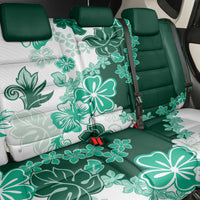 Green Hibiscus Plumeria Floral Back Car Seat Cover LT01 - Polynesian Pride