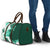 Green Hibiscus Plumeria Floral Travel Bag - Polynesian Pride