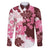 Pink Hibiscus Plumeria Floral Family Matching Summer Maxi Dress and Hawaiian Shirt - Polynesian Pride