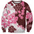 Pink Hibiscus Plumeria Floral Sweatshirt - Polynesian Pride