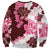 Pink Hibiscus Plumeria Floral Sweatshirt - Polynesian Pride