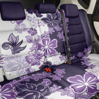 Purple Hibiscus Plumeria Floral Back Car Seat Cover LT01 - Polynesian Pride