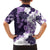 Purple Hibiscus Plumeria Floral Family Matching Summer Maxi Dress and Hawaiian Shirt - Polynesian Pride