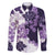 Purple Hibiscus Plumeria Floral Family Matching Summer Maxi Dress and Hawaiian Shirt - Polynesian Pride