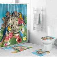 It's 5 o'clock Somewhere Bathroom Set Hawaiian Tropical Parrots - Polynesian Pride