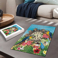It's 5 o'clock Somewhere Puzzle Hawaiian Tropical Parrots - Polynesian Pride