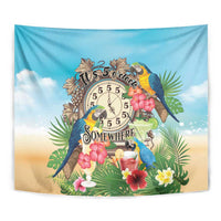 It's 5 o'clock Somewhere Tapestry Hawaiian Tropical Parrots LT01 - Polynesian Pride