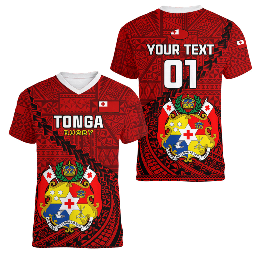 T-shirt basic col V Tonga