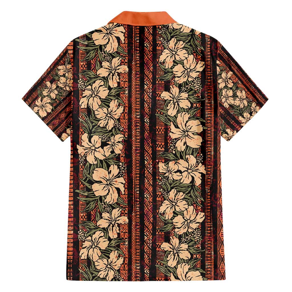Hawaii Hibiscus Family Matching Tank Maxi Dress and Hawaiian Shirt Retro Style - Polynesian Pride