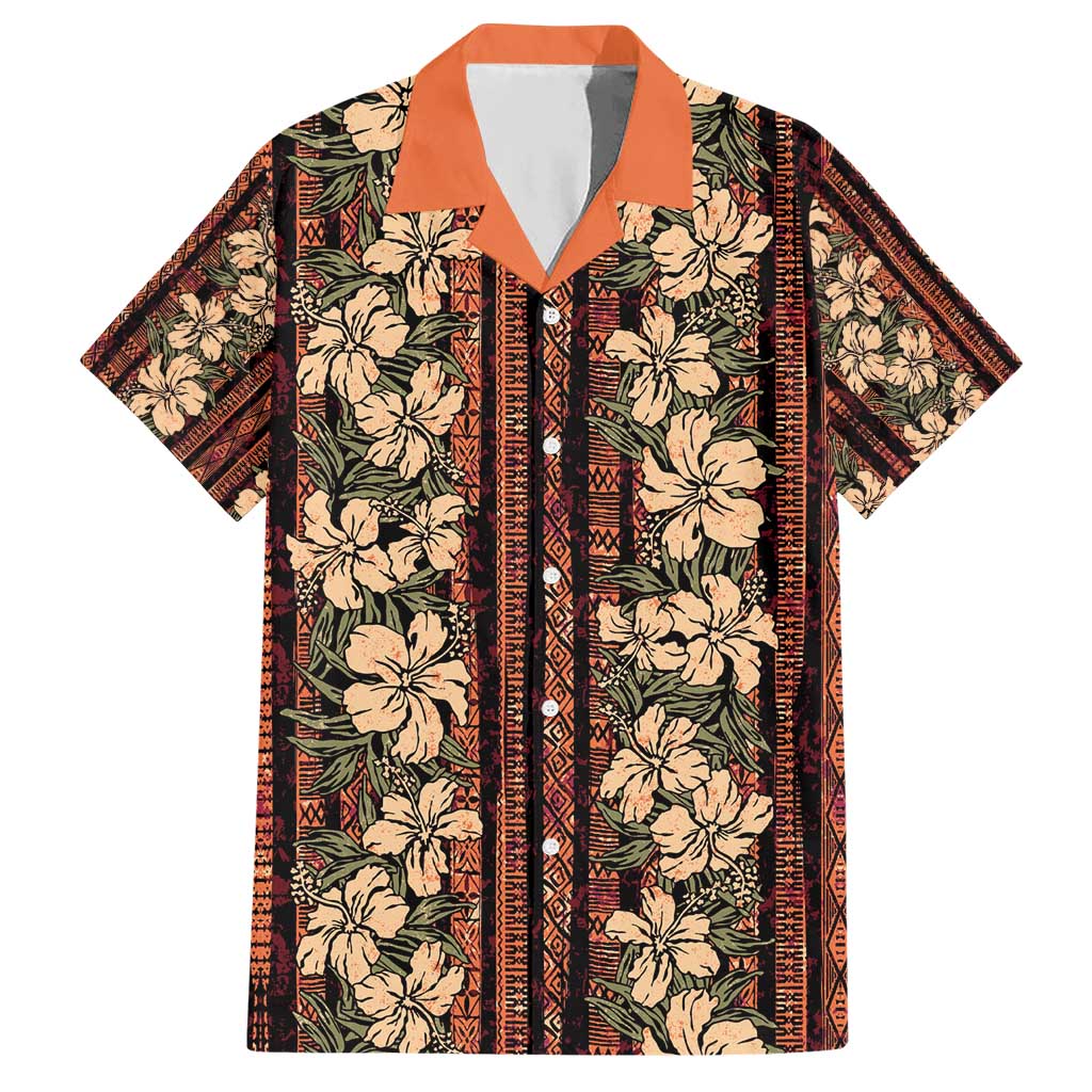 Hawaii Hibiscus Hawaiian Shirt Retro Style - Polynesian Pride