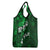 Fiji Masi Grocery Bag Fijian Hibiscus Tapa Green Version