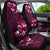 Fiji Masi Car Seat Cover Fijian Hibiscus Tapa Pink Version LT01 - Polynesian Pride