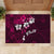 Fiji Masi Rubber Doormat Fijian Hibiscus Tapa Pink Version LT01 - Polynesian Pride