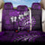 Fiji Masi Paisley Back Car Seat Cover Fijian Hibiscus Tapa Purple Version LT01 One Size Purple - Polynesian Pride