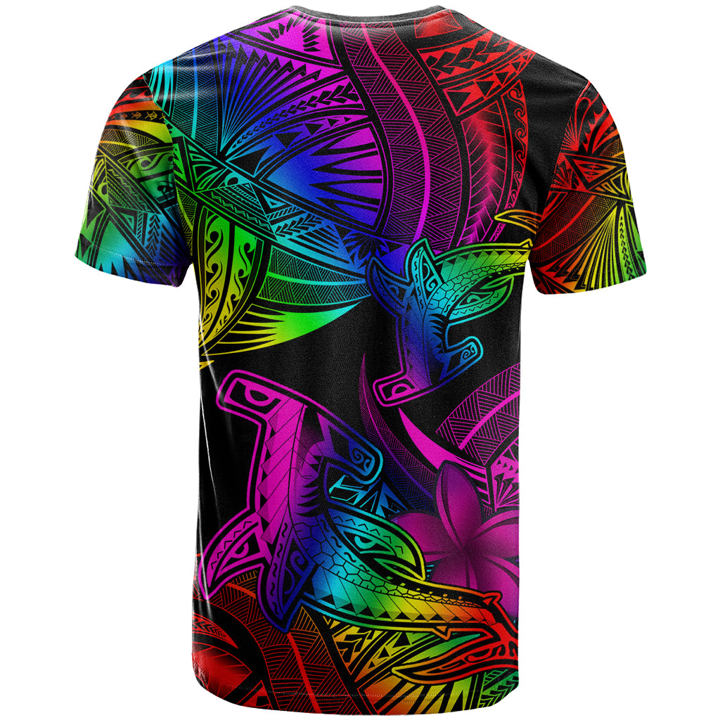 LGBT History Month T Shirt Polynesian Hammerhead Shark LT01 - Polynesian Pride