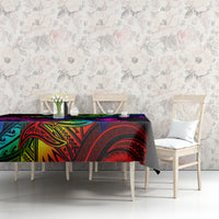 LGBT History Month Tablecloth Polynesian Hammerhead Shark LT01 - Polynesian Pride
