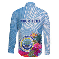 Micronesia Culture Day Family Matching Puletasi and Hawaiian Shirt Tribal Pattern Tropical Style LT01 - Polynesian Pride