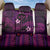 FSM Kosrae State Back Car Seat Cover Tribal Pattern Pink Version LT01