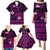 FSM Kosrae State Family Matching Puletasi and Hawaiian Shirt Tribal Pattern Pink Version LT01 - Polynesian Pride