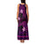 FSM Kosrae State Family Matching Tank Maxi Dress and Hawaiian Shirt Tribal Pattern Pink Version LT01 - Polynesian Pride