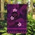 FSM Kosrae State Garden Flag Tribal Pattern Pink Version LT01 Garden Flag Pink - Polynesian Pride