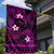 FSM Kosrae State Garden Flag Tribal Pattern Pink Version LT01 - Polynesian Pride