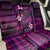 FSM Pohnpei State Back Car Seat Cover Tribal Pattern Pink Version LT01 - Polynesian Pride