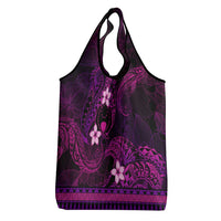 FSM Pohnpei State Grocery Bag Tribal Pattern Pink Version