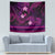 FSM Pohnpei State Tapestry Tribal Pattern Pink Version LT01 - Polynesian Pride