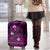 FSM Yap State Luggage Cover Tribal Pattern Pink Version LT01 - Polynesian Pride