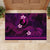 FSM Yap State Rubber Doormat Tribal Pattern Pink Version LT01 - Polynesian Pride