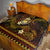 FSM Culture Day Quilt Tribal Pattern Gold Version LT01 - Polynesian Pride
