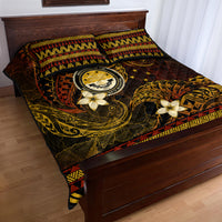 FSM Culture Day Quilt Bed Set Tribal Pattern Gold Version LT01 - Polynesian Pride