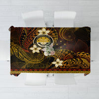 FSM Culture Day Tablecloth Tribal Pattern Gold Version LT01 Gold - Polynesian Pride