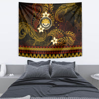 FSM Culture Day Tapestry Tribal Pattern Gold Version LT01 - Polynesian Pride