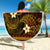 FSM Chuuk State Beach Blanket Tribal Pattern Gold Version LT01 - Polynesian Pride