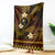 FSM Chuuk State Blanket Tribal Pattern Gold Version LT01 - Polynesian Pride