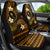 FSM Chuuk State Car Seat Cover Tribal Pattern Gold Version LT01 - Polynesian Pride