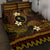 FSM Chuuk State Quilt Bed Set Tribal Pattern Gold Version LT01 Gold - Polynesian Pride
