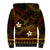FSM Chuuk State Sherpa Hoodie Tribal Pattern Gold Version LT01 - Polynesian Pride
