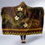 FSM Kosrae State Hooded Blanket Tribal Pattern Gold Version LT01 - Polynesian Pride