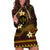 FSM Kosrae State Hoodie Dress Tribal Pattern Gold Version LT01 Gold - Polynesian Pride