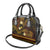 FSM Pohnpei State Shoulder Handbag Tribal Pattern Gold Version