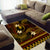 FSM Yap State Area Rug Tribal Pattern Gold Version