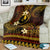 FSM Yap State Blanket Tribal Pattern Gold Version